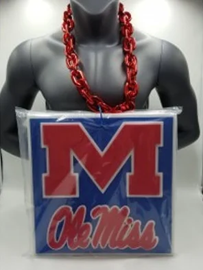 Ole Miss Rebels Big Foam Red Chain