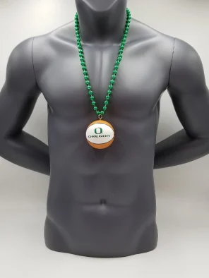 Oregon Ducks Basketball On Bead