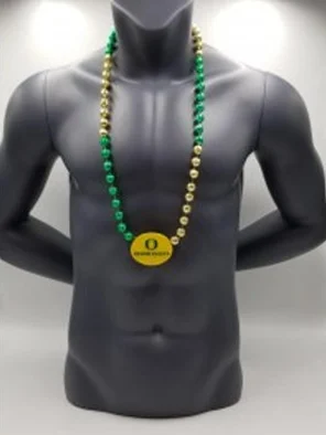 Oregon Ducks Basketball Medallion On Bead