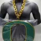 Oregon Ducks Big Foam Gold Chain