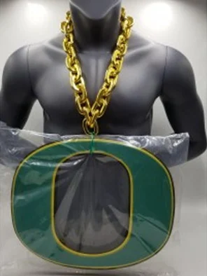 Oregon Ducks Big Foam Gold Chain