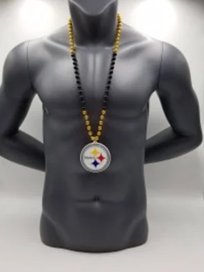 Pittsburgh Steelers Medallion On Bead