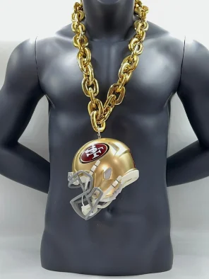 San Francisco 49ers Helmet Chain