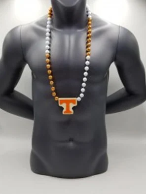 Tennessee Volunteers Basketball Medallion On Bead