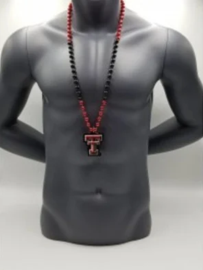 Texas Tech Red Raiders Medallion On Bead