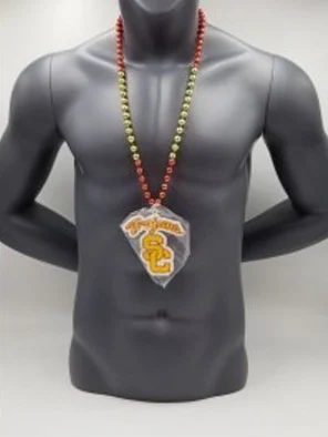 USC Trojans Big Medallion On Bead
