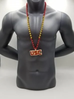 USC Trojans Medallion On Bead