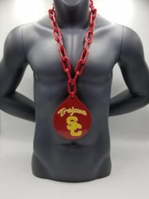 USC Trojans Sports Red Chain