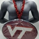 Virginia Tech Hokies Big Foam Maroon Chain