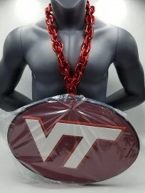Virginia Tech Hokies Big Foam Maroon Chain