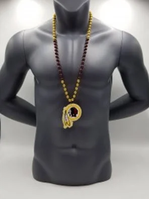 Washington Redskins Light-Up Medallion On Bead