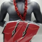 Wisconsin Badgers Big Foam Red Chain