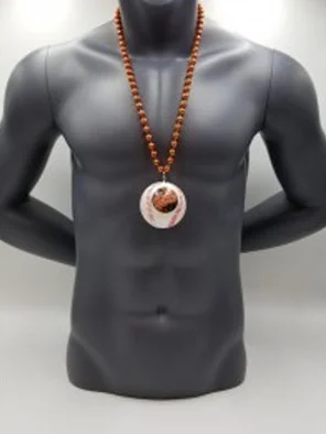 Baltimore Orioles Baseball Medallion Bead
