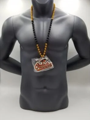 Baltimore Orioles Medallion Bead