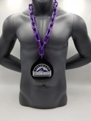 Colorado Rockies Sports Purple Chain