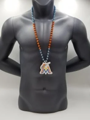 Florida Marlins Retro Medallion Bead