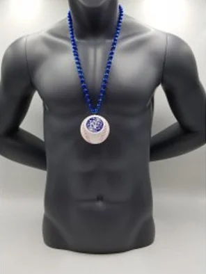 Kansas City Royals Baseball Medallion Bead