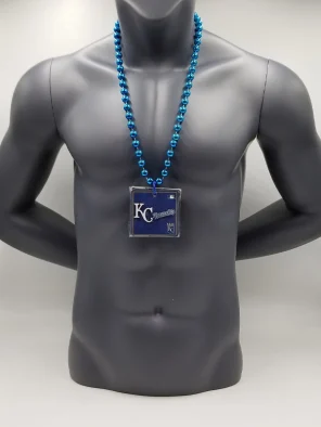 Kansas City Royals Magnet Medallion Turquoise Bead