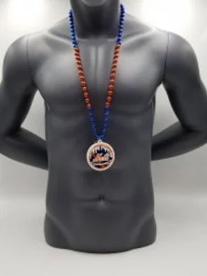 New York Mets Medallion Bead