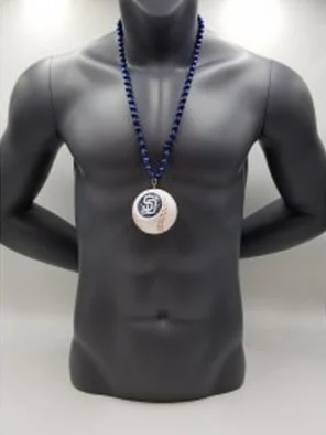 San Diego Padres Baseball Medallion Bead