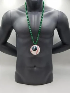 Seattle Mariners Baseball Medallion Bead
