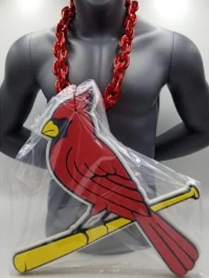 St. Louis Cardinals Logo Big Foam Chain
