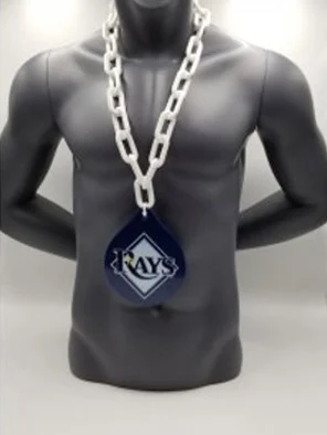 Tampa Bay Rays Sports White Chain