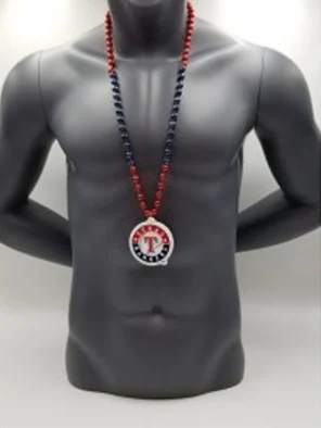 Texas Rangers Medallion Bead